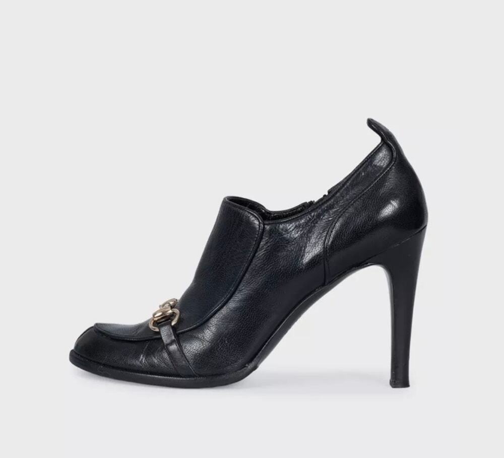 NWOB Gucci Black Leather Pumps EU 38.5